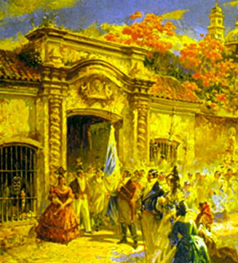 Casa de Tucumán de fiesta