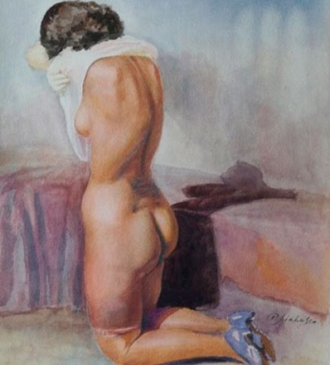 Desnudo de espaldas