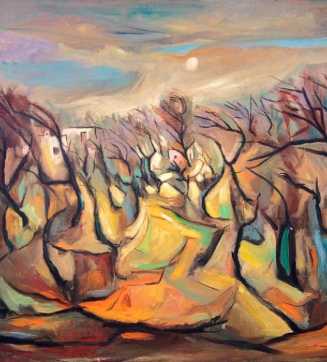 Paisaje, Serie El calvario