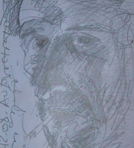 Autorretrato con espejo
