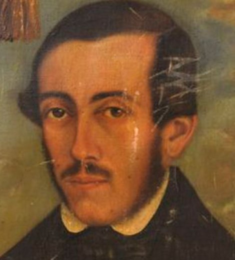 Autorretrato, detalle