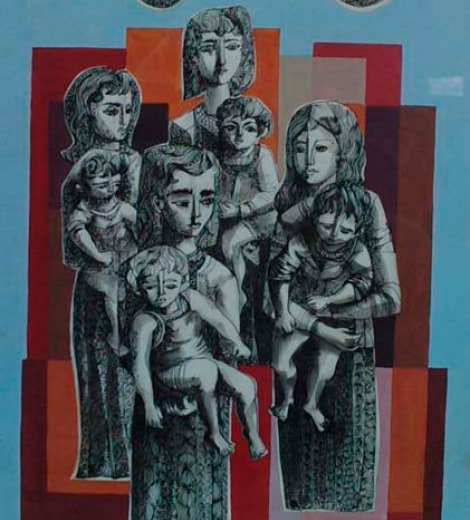 Maternidad – Gouache – 1977