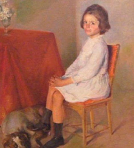 Niña y perro