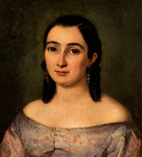 Retrato de dama joven