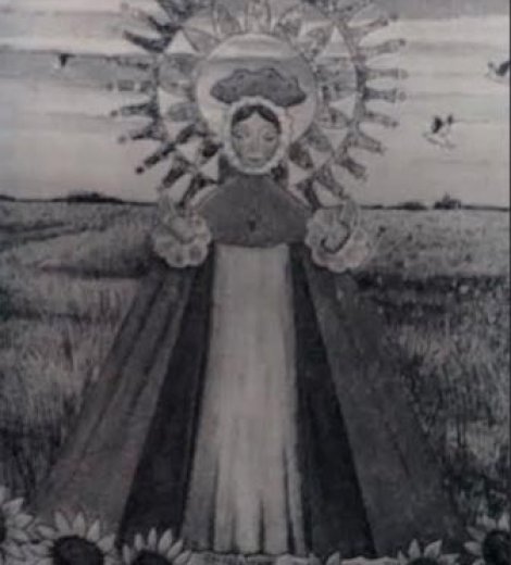 Virgencita del girasol