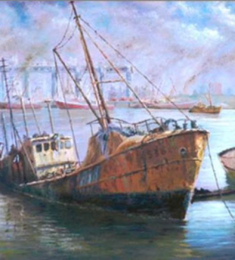 Barcas en descanso
