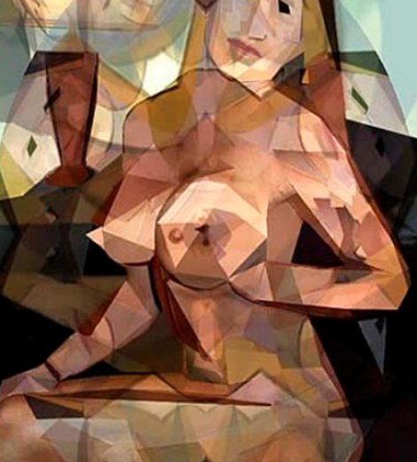 Mujer cubista