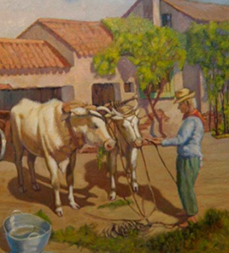 Preparando la faena