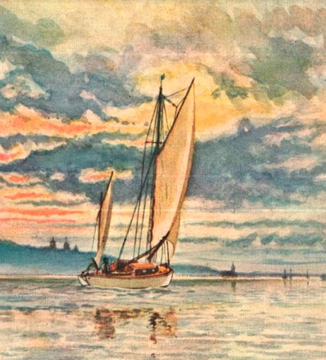 Crepúsculo en la Laguna de San Pedro