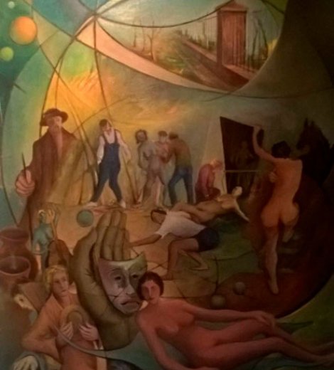Interior del circo