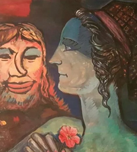 El artista y la modelo