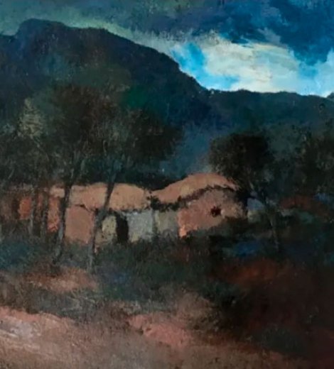Anocheciendo en las sierras