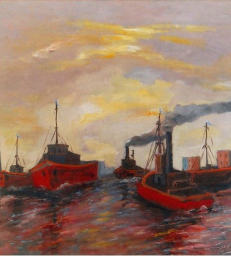 Barcos rojos