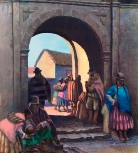 Entrada al tambo