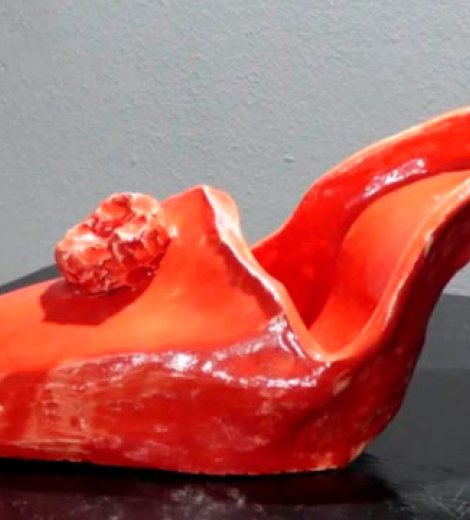 Zapato rojo