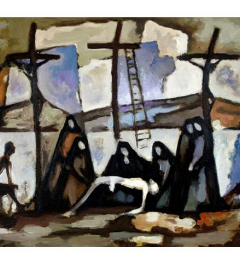 Calvario, 1976. Colección Paideia, Estudio Garrido Abogados